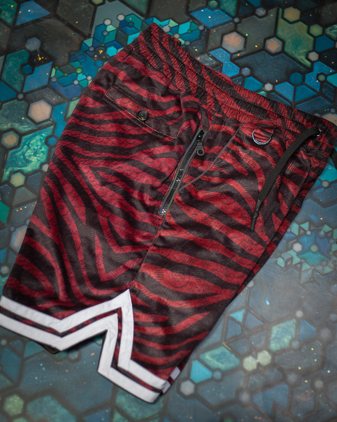 Boxing Short White Mountains Men / Velvet Fawn - REDSHERKANKS